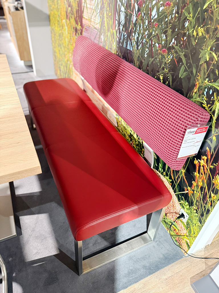 Sitzbank mit Stühlen LIMA