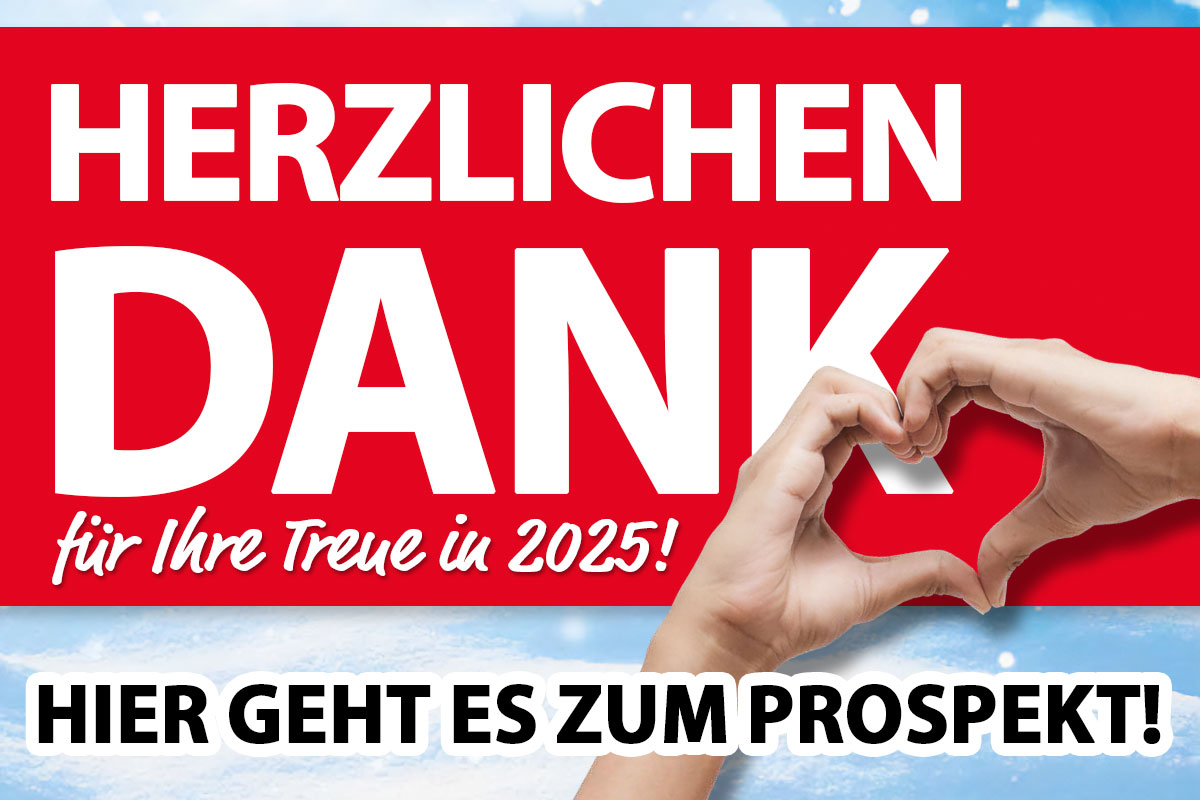 Danke Prospekt Button