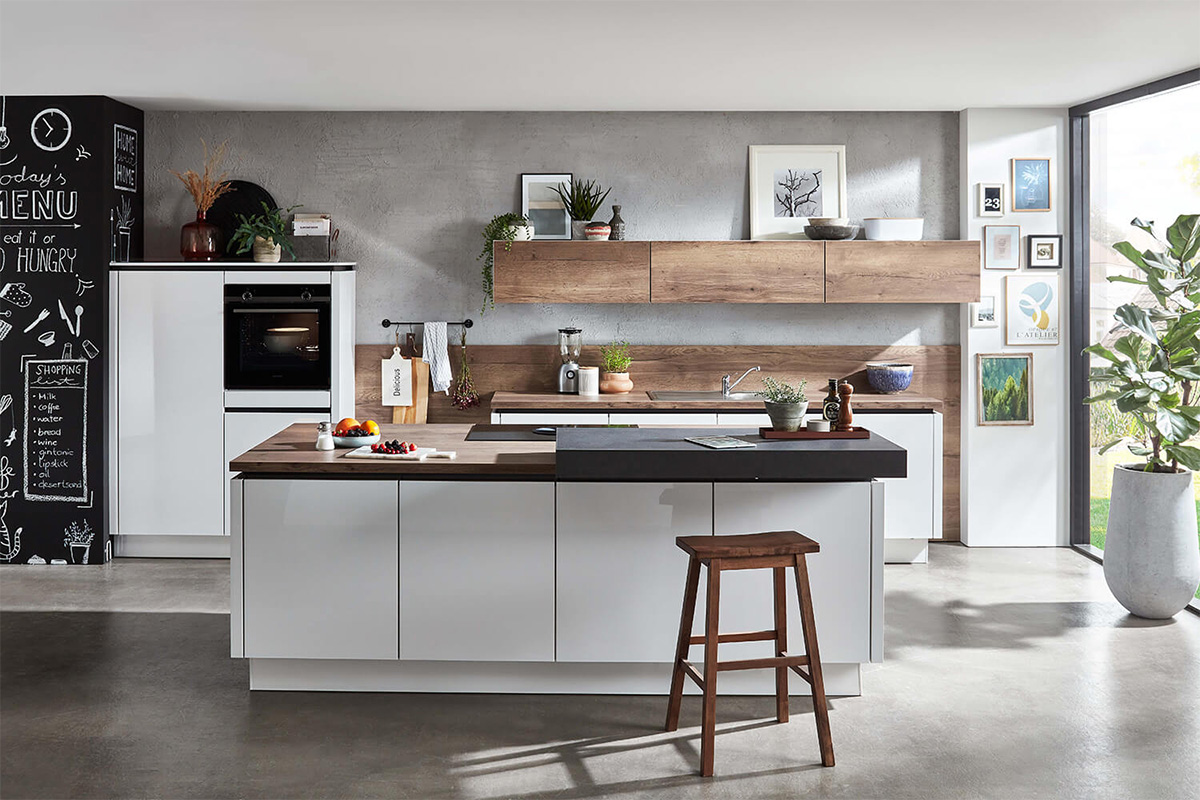 Küche – Grifflose Harmonie – Slidebild 1 klein