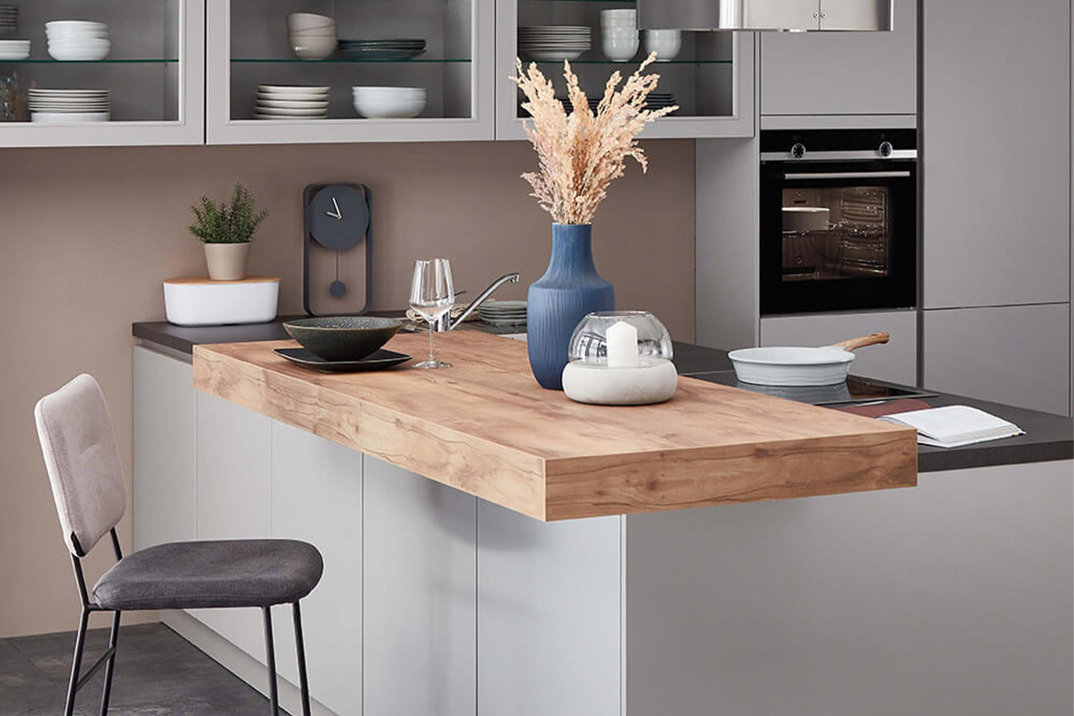 Küche – Griffloser Glamour – Slidebild 2 klein