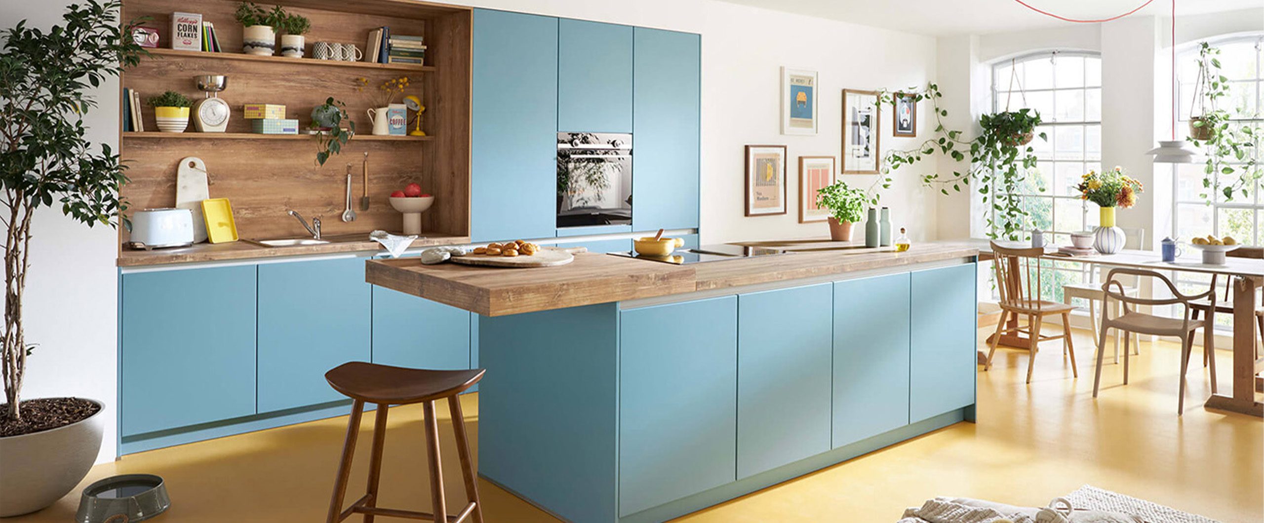 Küche – Griffloser Luxus – Slidebild 1 groß