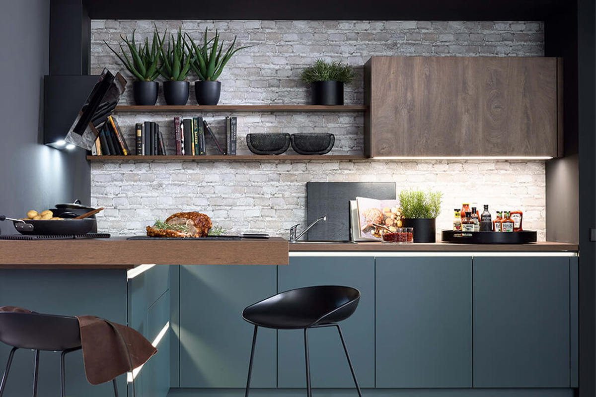 Küche – Griffloser Luxus – Slidebild 2 klein