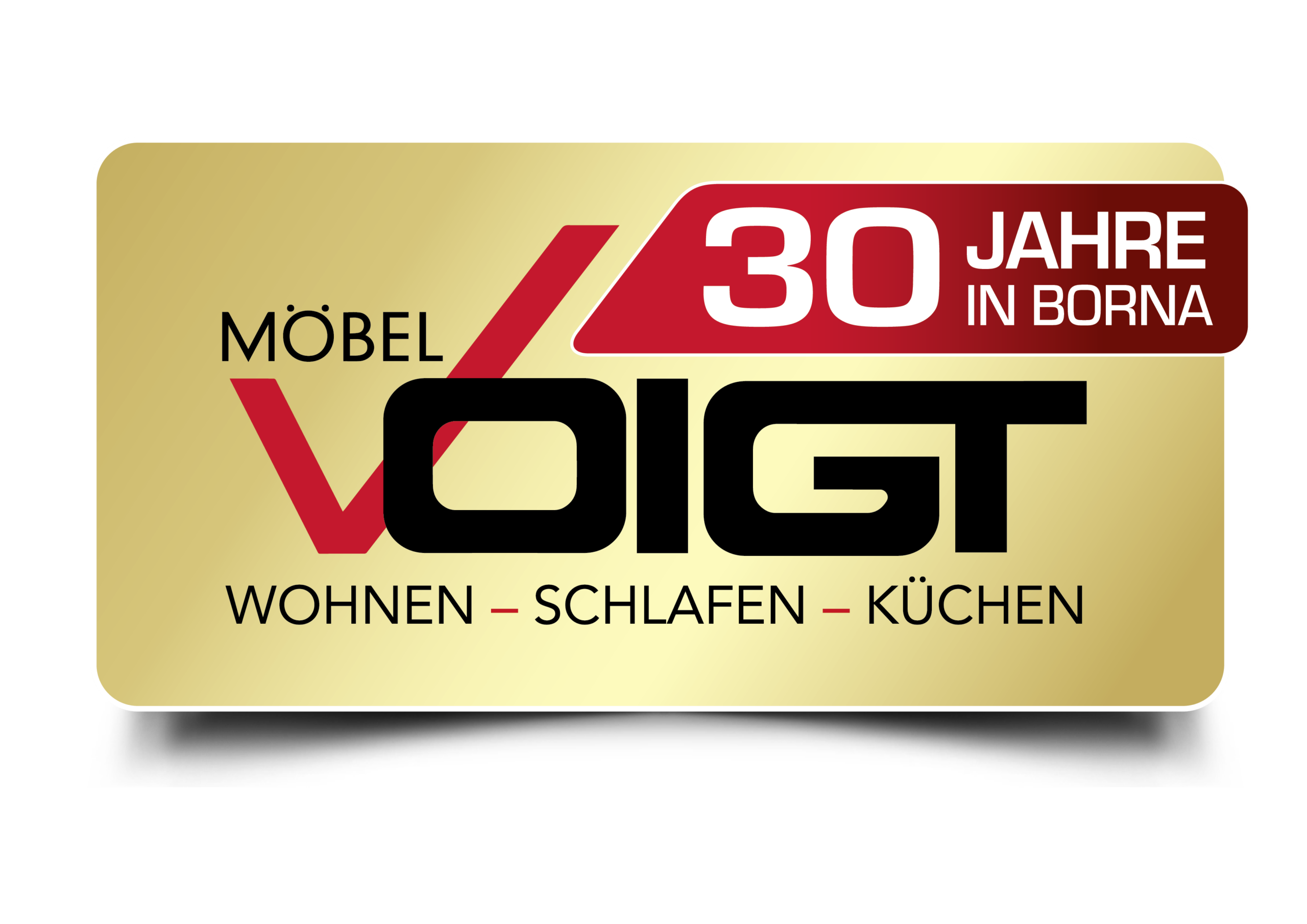 30 Jahre Möbel Voigt – Jubiläumslogo