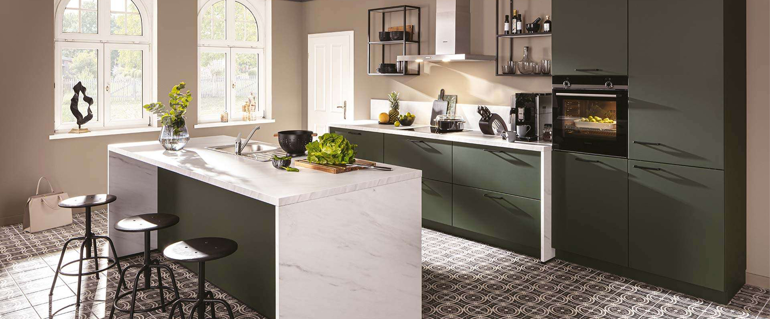 Küche – Modern & Geräumig – Slidebild 1 groß