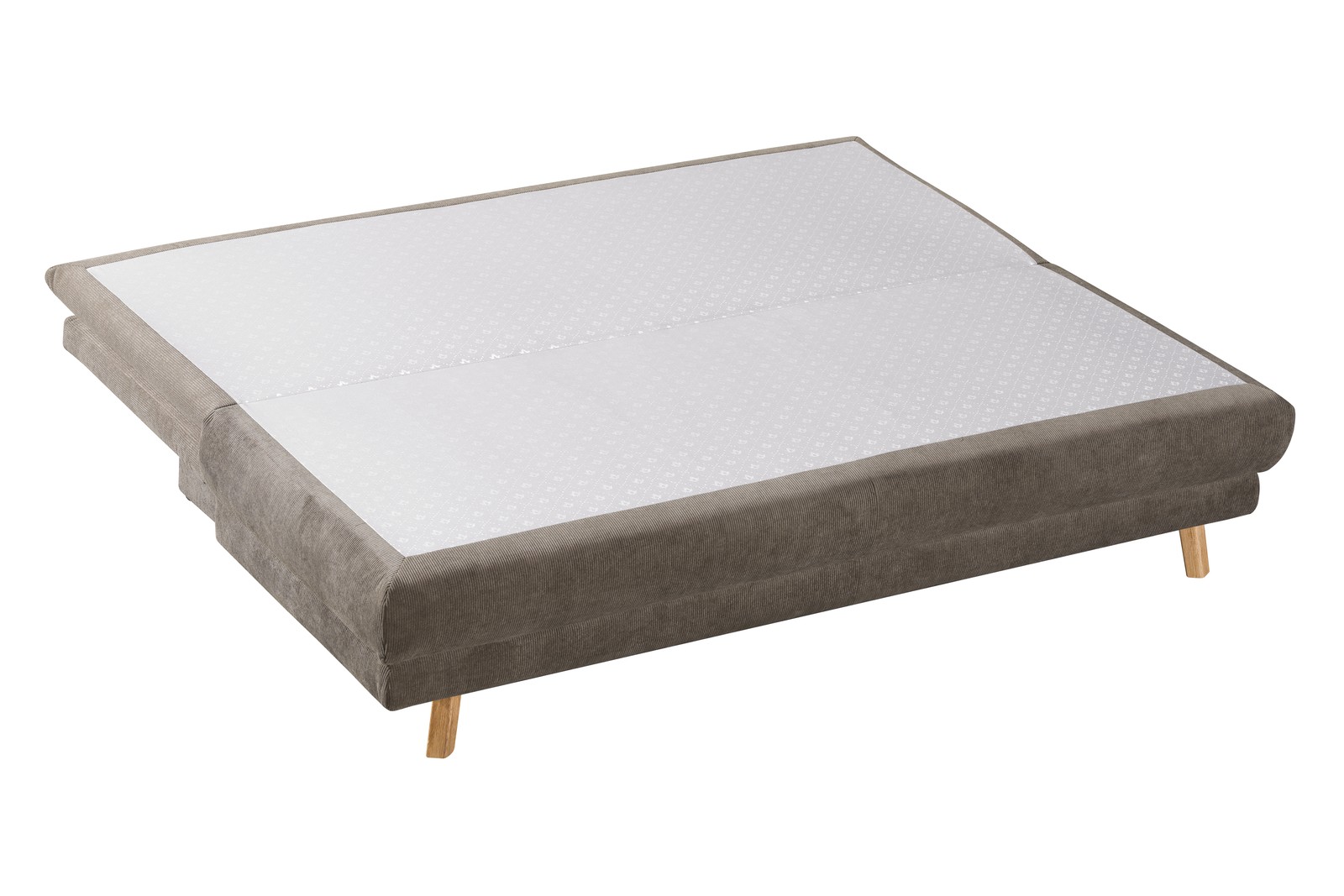 Schlafsofa aufgeklappt als Bett