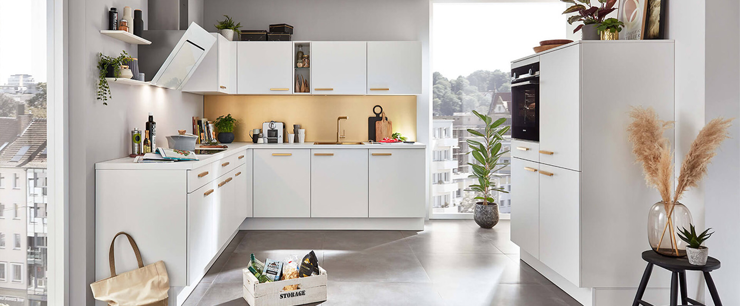 Küche – Weißer Klassiker – Slidebild 1 groß